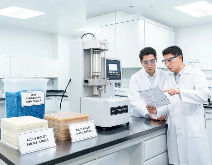 Polymer pellets and molded samples